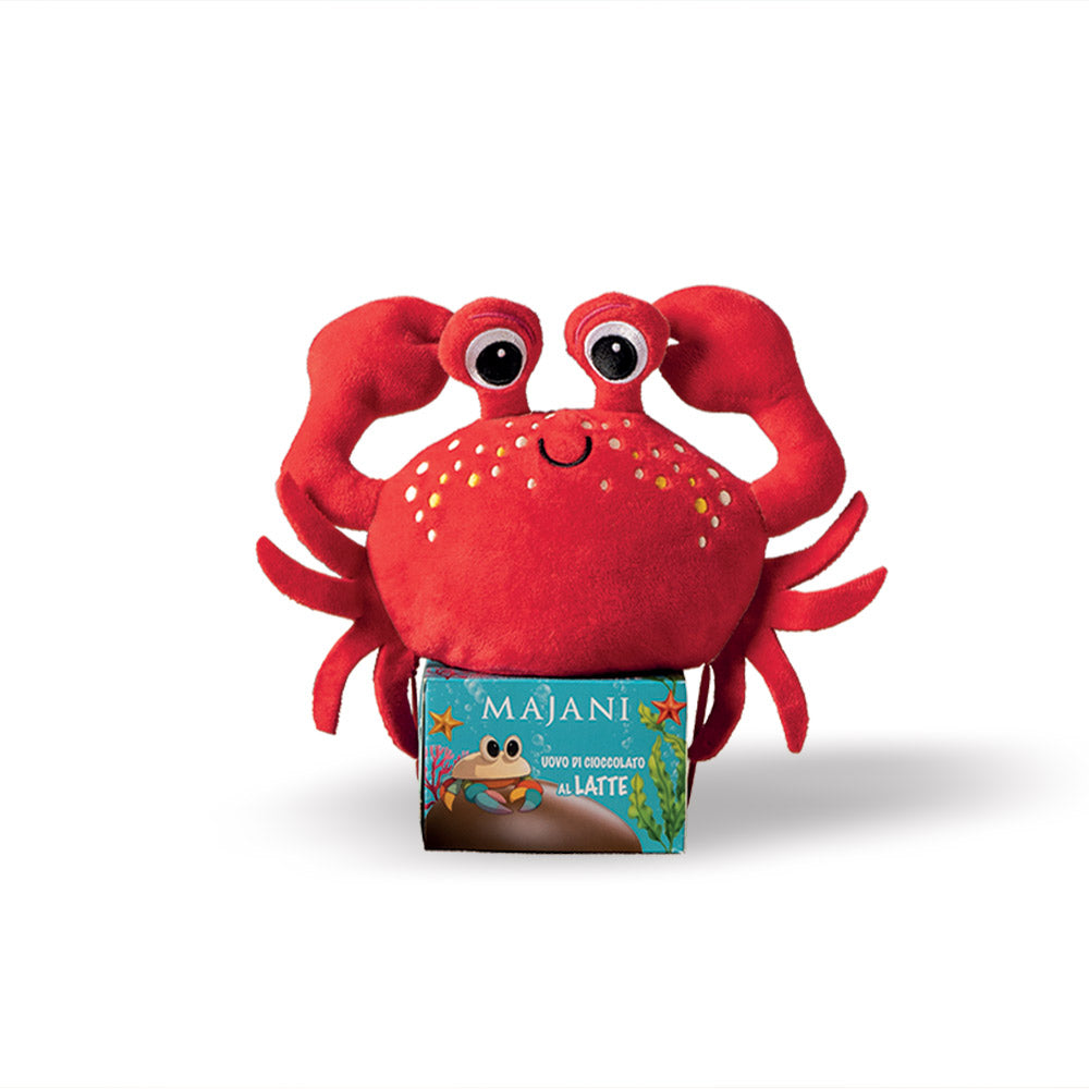 Finest Extra Milk Chocolate Easter Egg with Crab Toy 50g - Majani