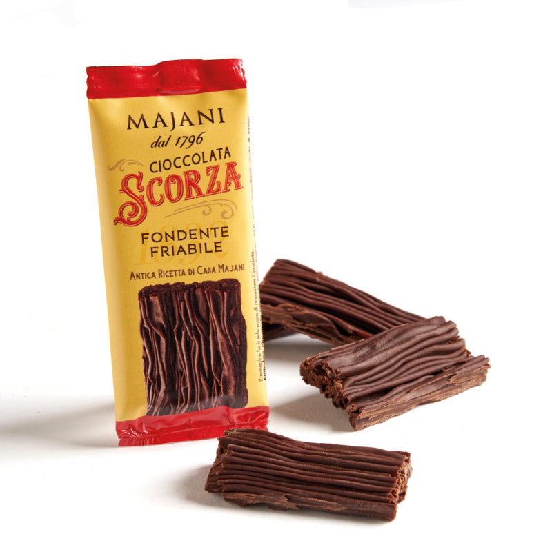 Scorza Dark Crumbly Chocolate 49g - Majani