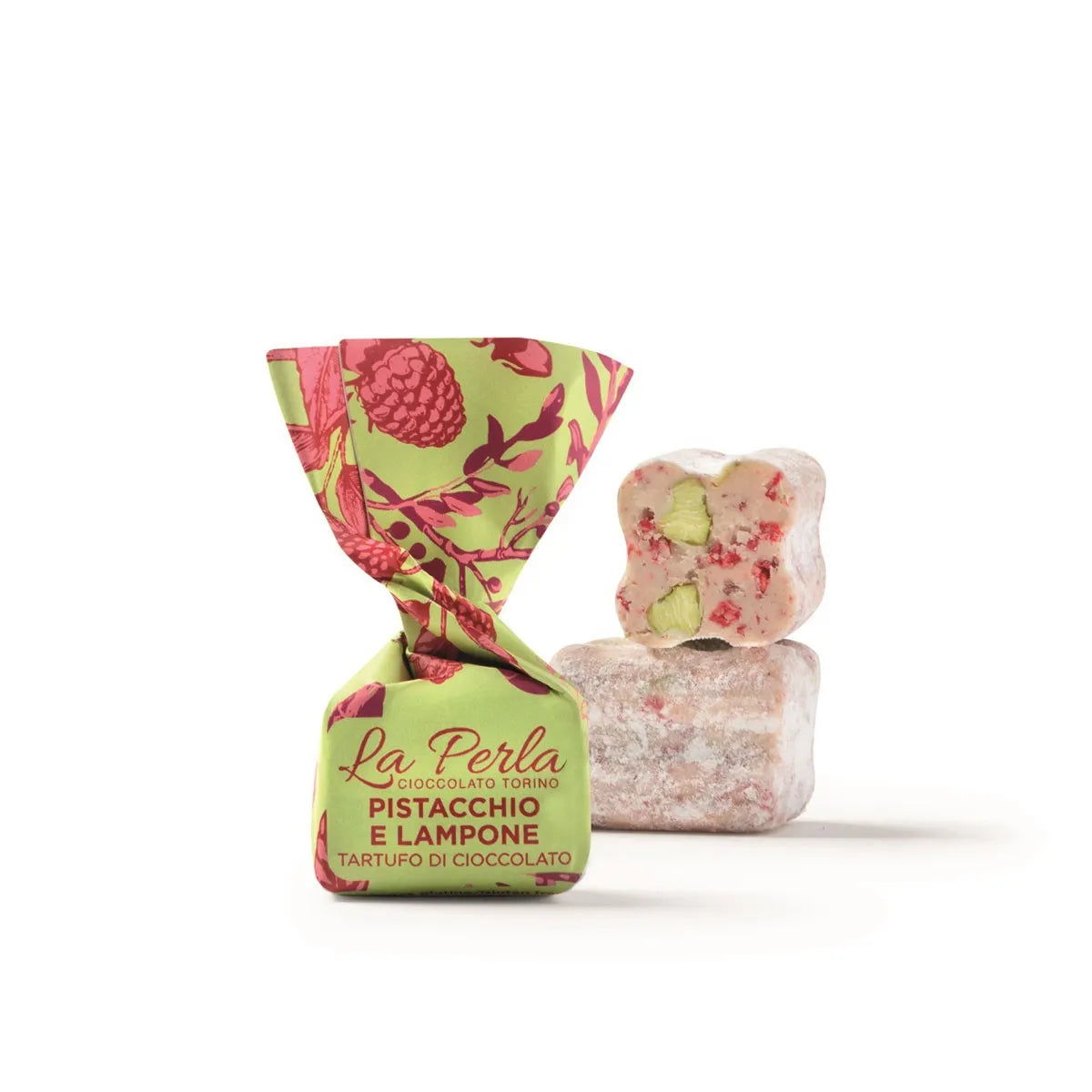 Pistachio and Raspberry Chocolate Truffles 150g - La Perla