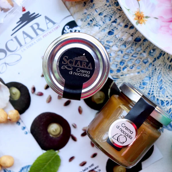 100% Hazelnut Cream without Sugar The Pure 190g - Sciara