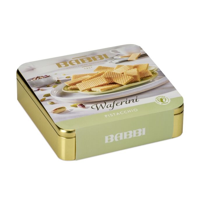 Oro Pistacchio Waffer 80pcs - Babbi