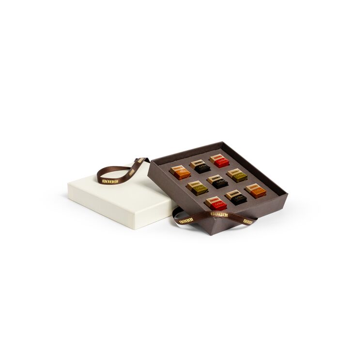Assorted Pralines 9 pieces CuBon Assortiti 94.5g - Babbi