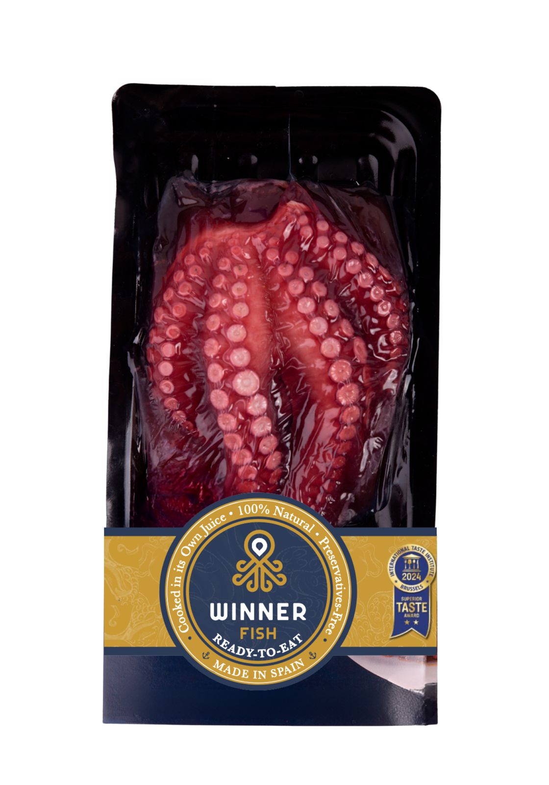 Cooked Octopus Tentacles In Vacuum - Winnerfish