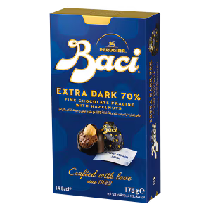 Extra Dark 70% Chocolate Praline with Hazelnuts 175g - Baci Perugina