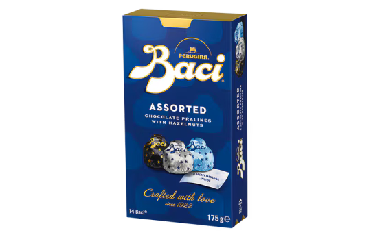 Assorted Chocolate Praline with Hazelnuts 175g - Baci Perugina