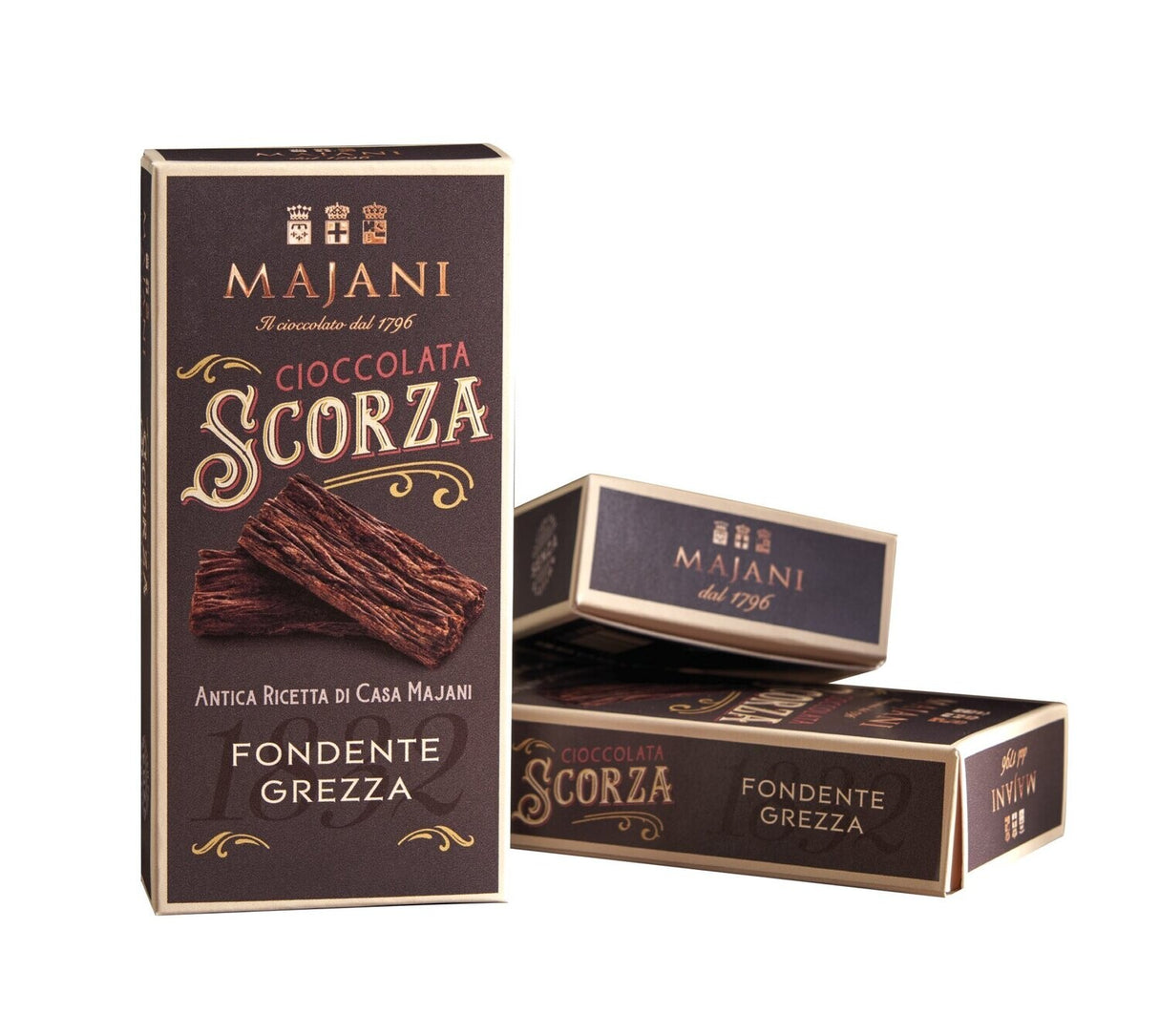 SCORZA GREZZA 90% Dark Chocolate Gluten Free 20g - Majani