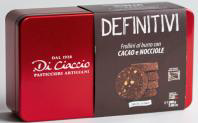 Butter Cookie With Cocoa & Hazelnuts 200g - Di Ciaccio