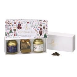Christmas Tea Gift Box – 2 Tins & Infuser - La Via del Tè
