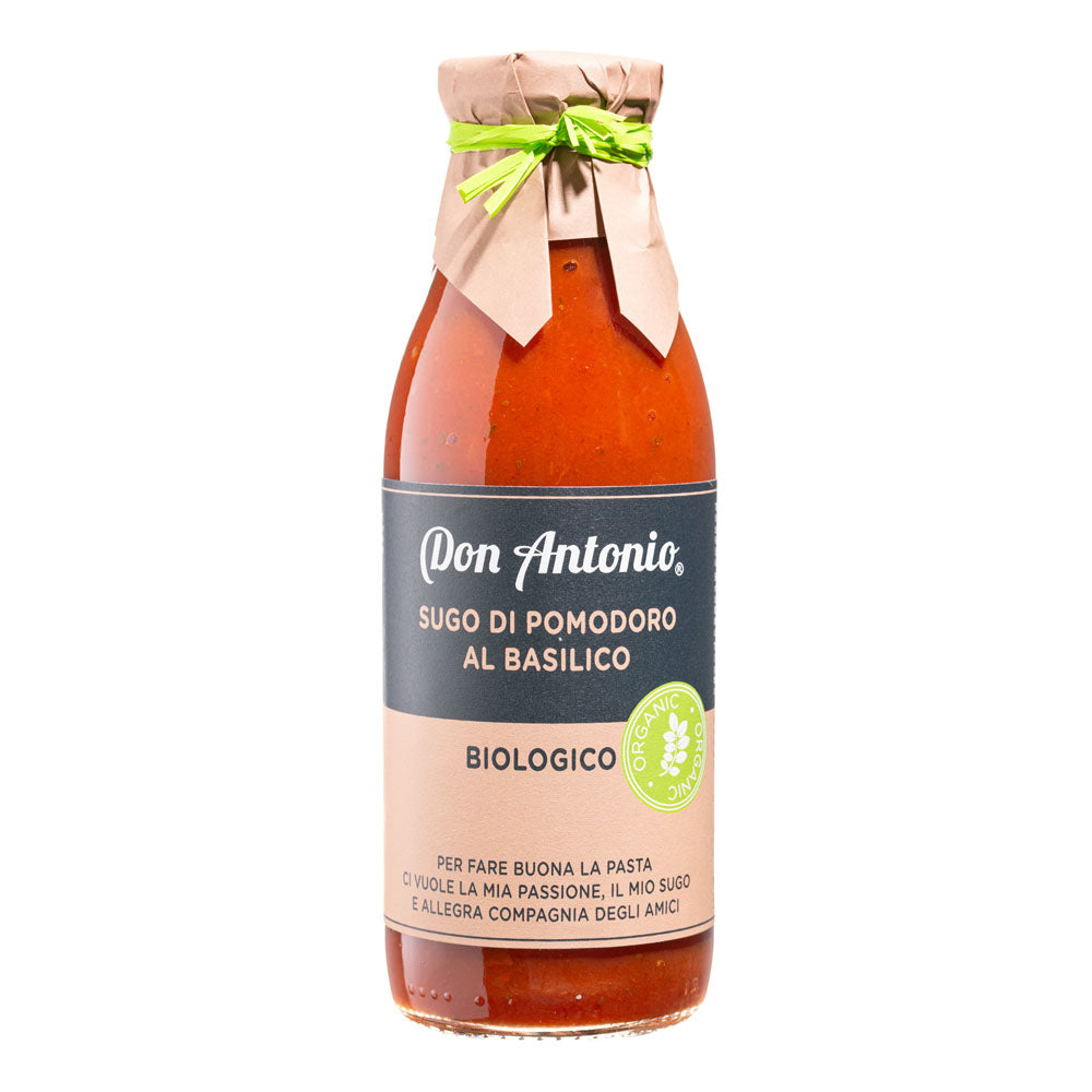 Organic Tomato Sauce with Basil 500ml - Casina Rossa
