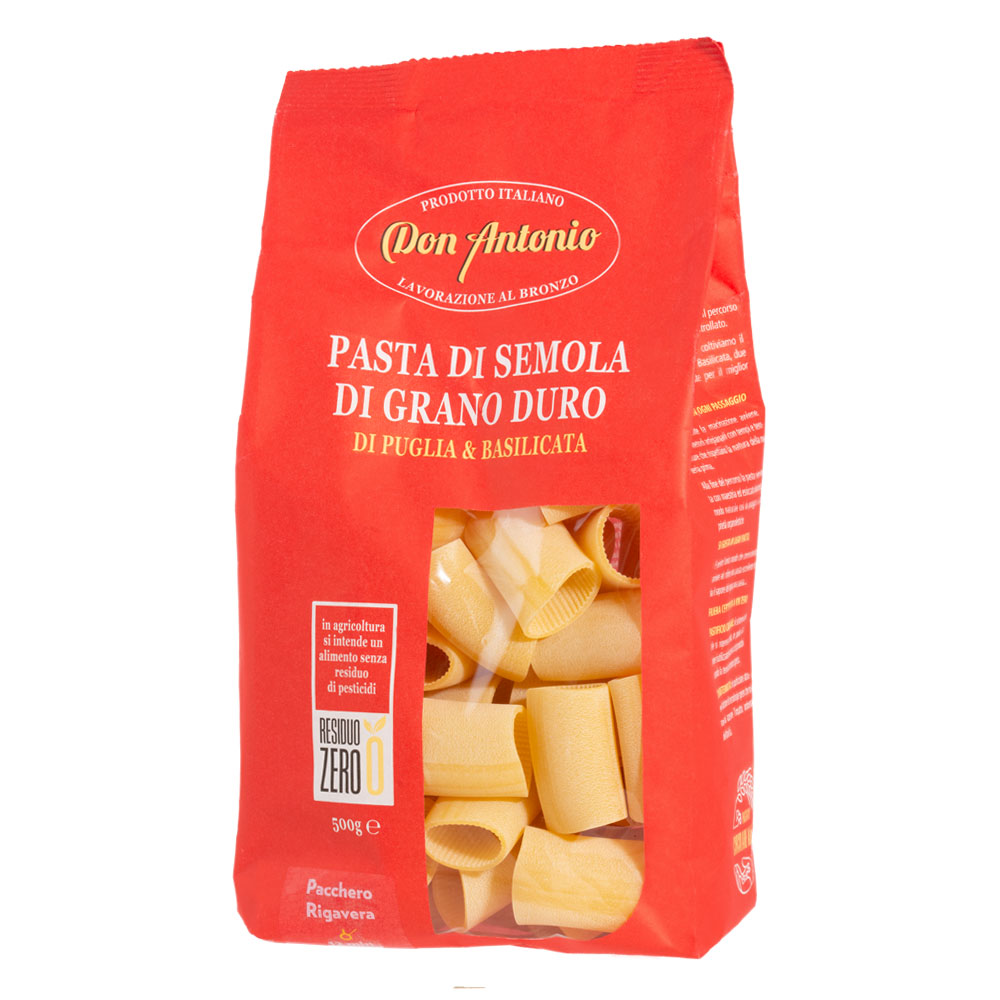 Paccheri - 100% Italian Durum Wheat 500g - Don Antonio
