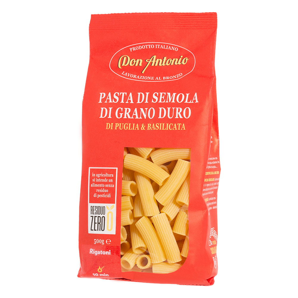 Rigatoni - 100% Italian Durum Wheat 500g - Don Antonio
