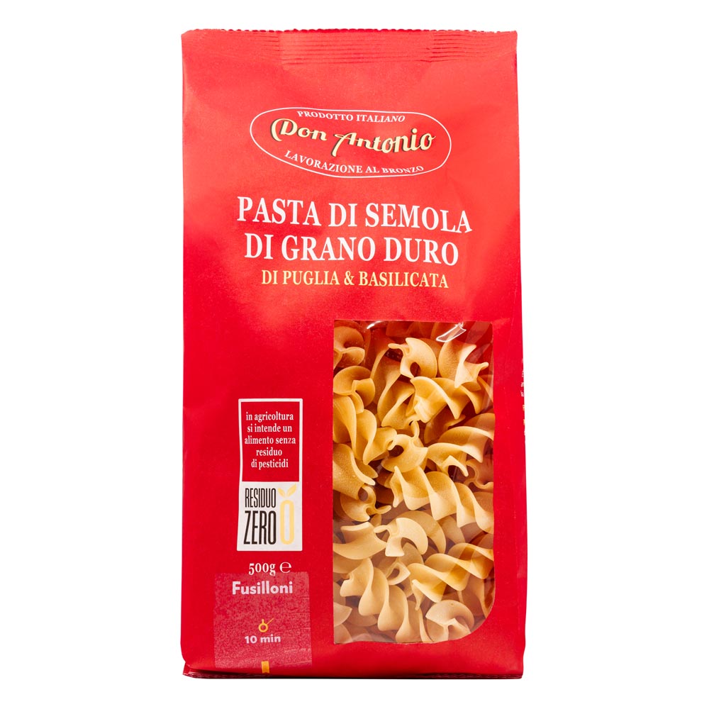 Fusilloni - 100% Italian Durum Wheat 500g - Don Antonio