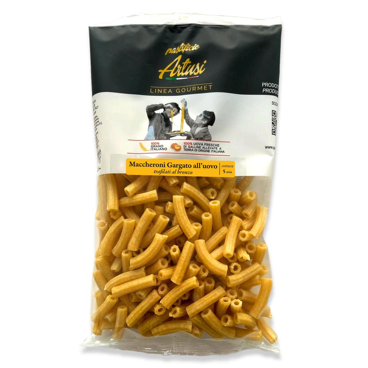 Fresh Bronze Drawn Macaroni 500g - Artusi