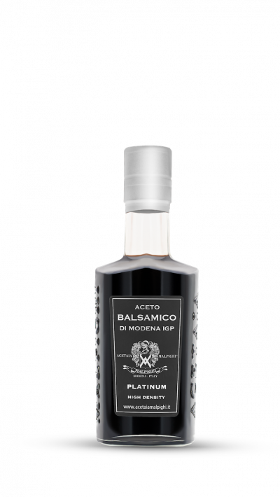 Balsamic Vinegar of Modena IGP - Platinum - 90% Cooked Grape Must 10% Wine Vinegar 250ml - Acetaia Malpighi