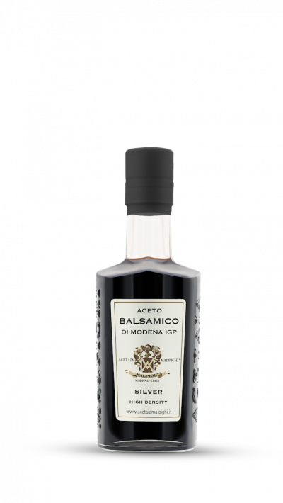 Balsamic Vinegar of Modena IGP - Silver - 70% Cooked Grape Must 30% Wine Vinegar 250ml - Acetaia Malpighi