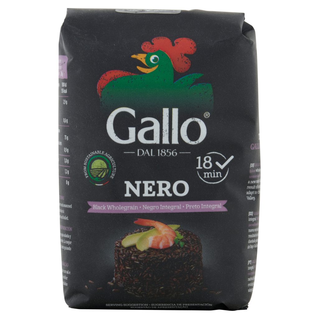 VENERE BLACK RICE 500G - GALLO GALLO - Rice @Mercato Gourmet | Your Italian Gourmet Supermarket