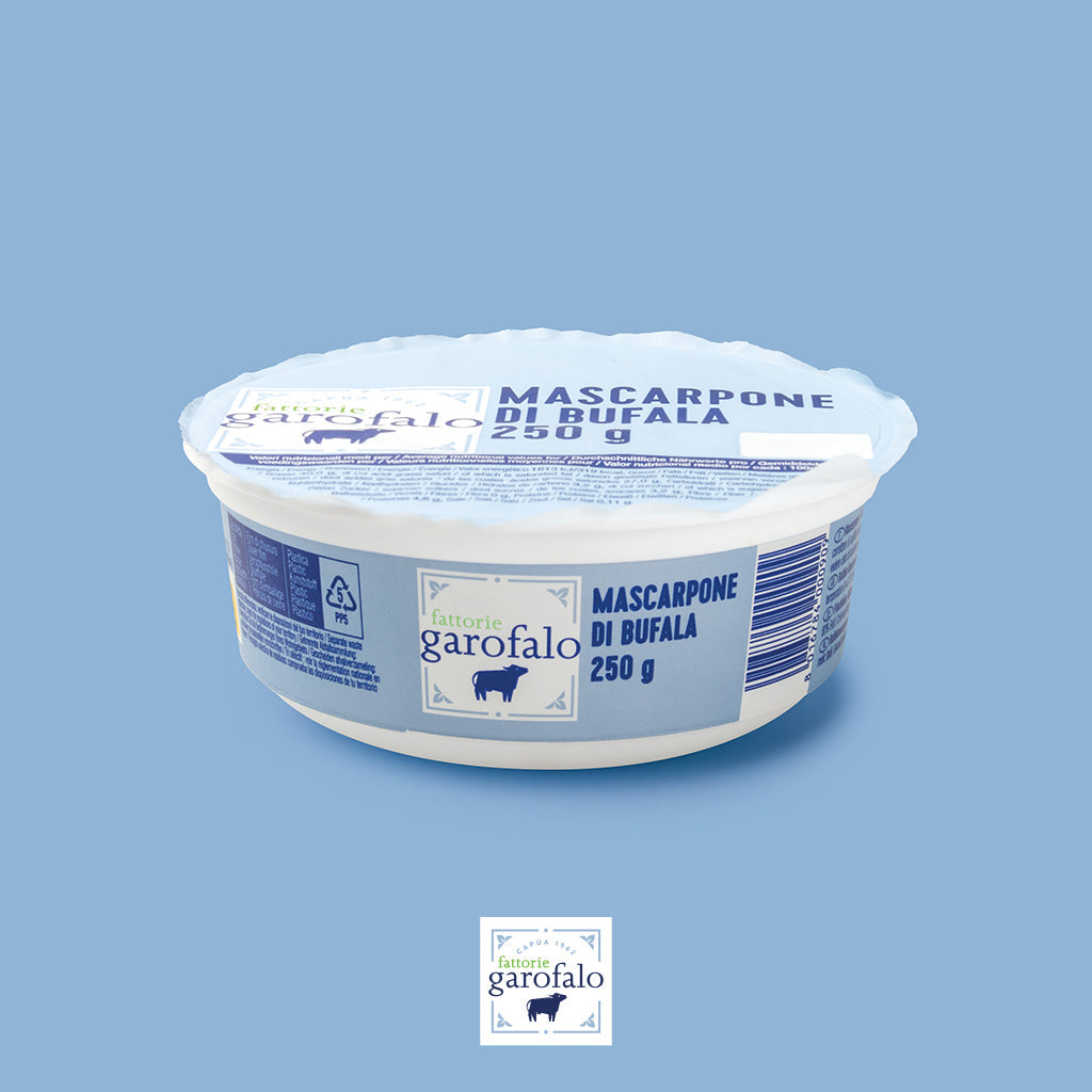 Buffalo mascarpone 250g - Fattorie Garofalo Fattorie Garofalo - Mascarpone 250g @Mercato Gourmet | Your Italian Gourmet Supermarket