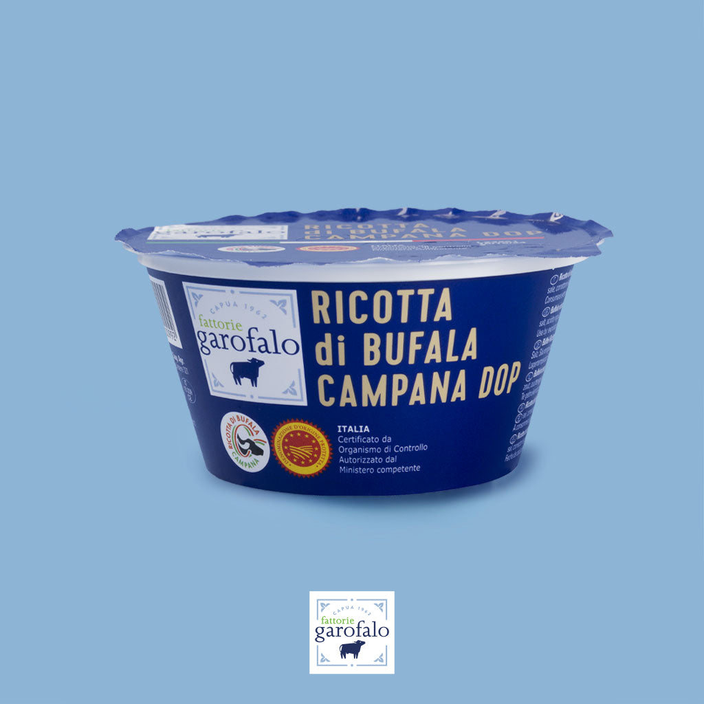 Buffalo ricotta DOP 250g - Fattorie Garofalo Fattorie Garofalo - Ricotta @Mercato Gourmet | Your Italian Gourmet Supermarket