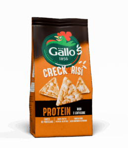 Creck & Risi Protein Rice and Lentils Snacks 80g - Riso Gallo