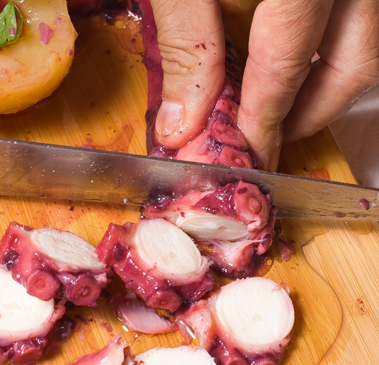 Cooked Octopus Tentacles In Vacuum - Winnerfish