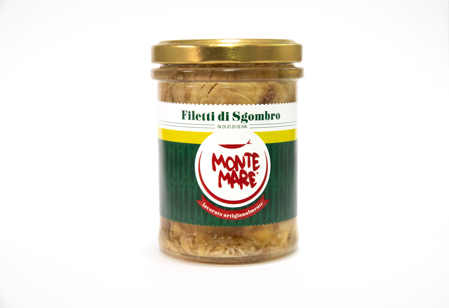 Mckerel Fillets in Olive Oil 120g - Montemare