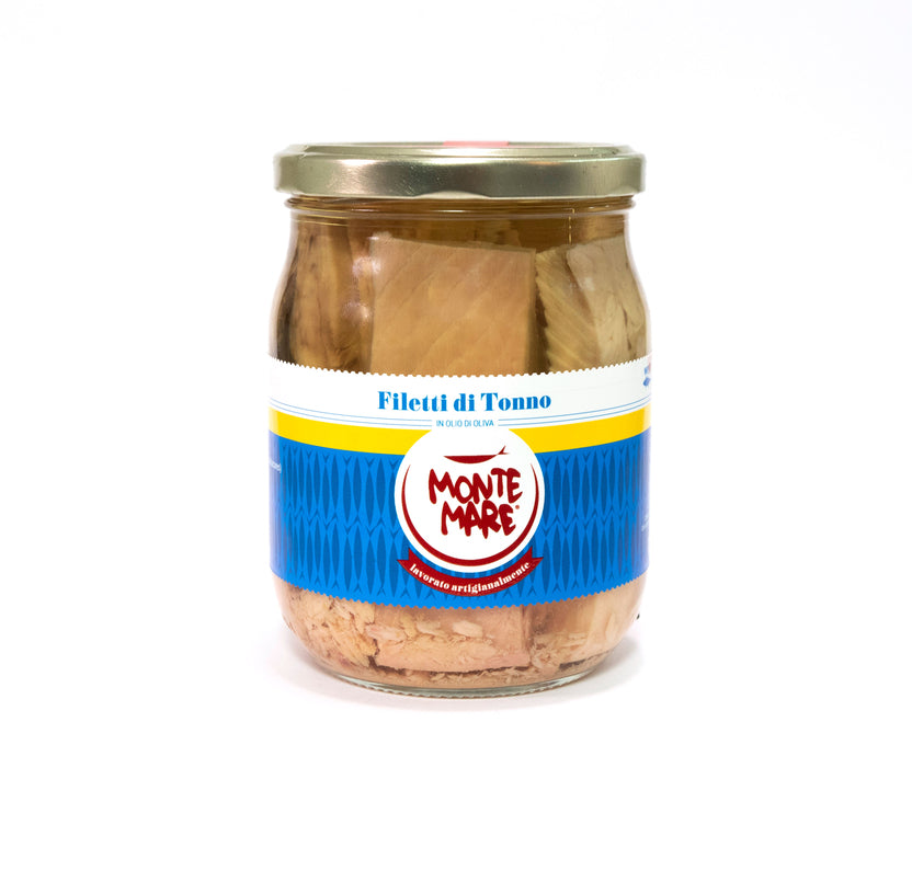 Yellowfin Tuna in Olive Oil 335g - Montemare