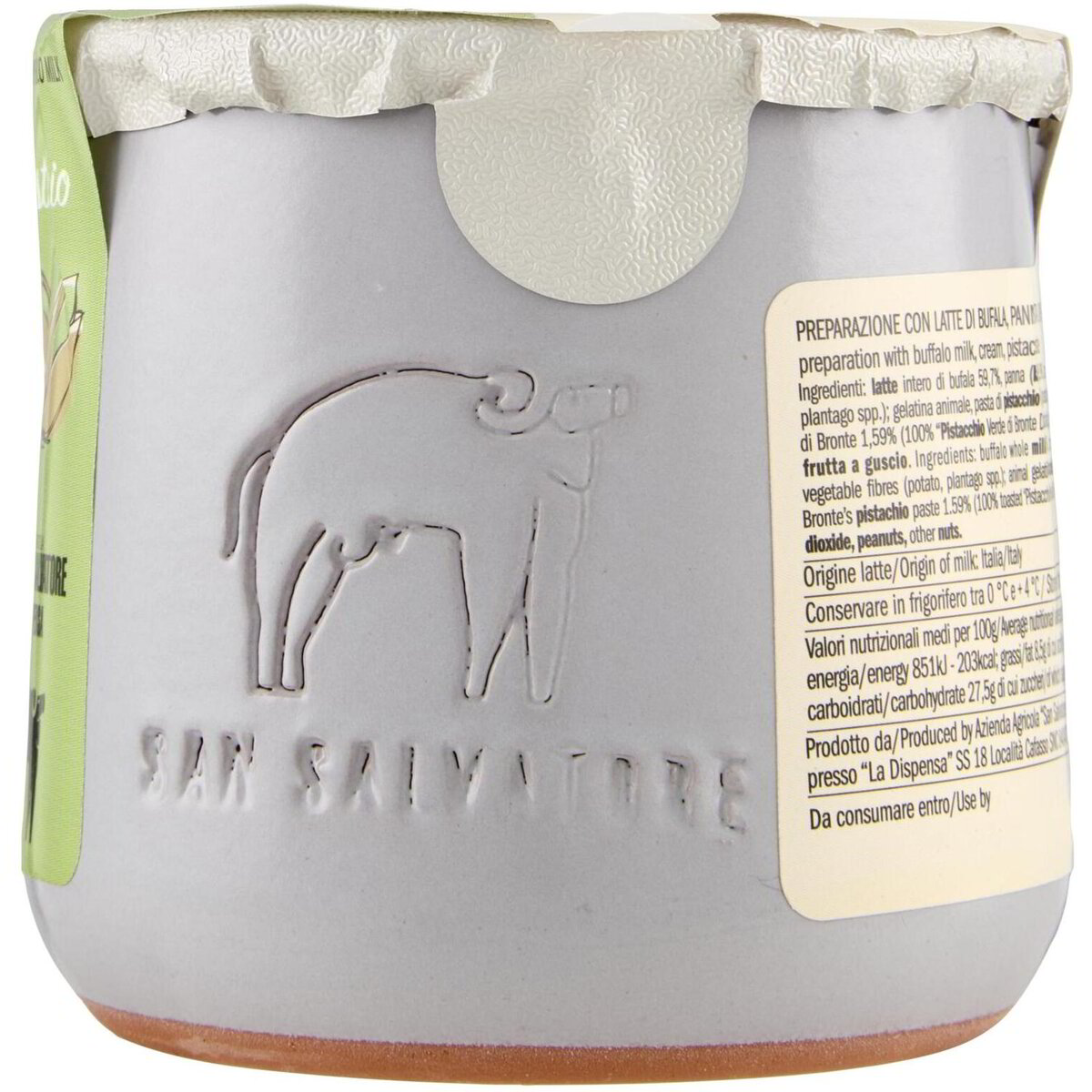 Dessert Pistachio with Buffalo Milk - San Salvatore