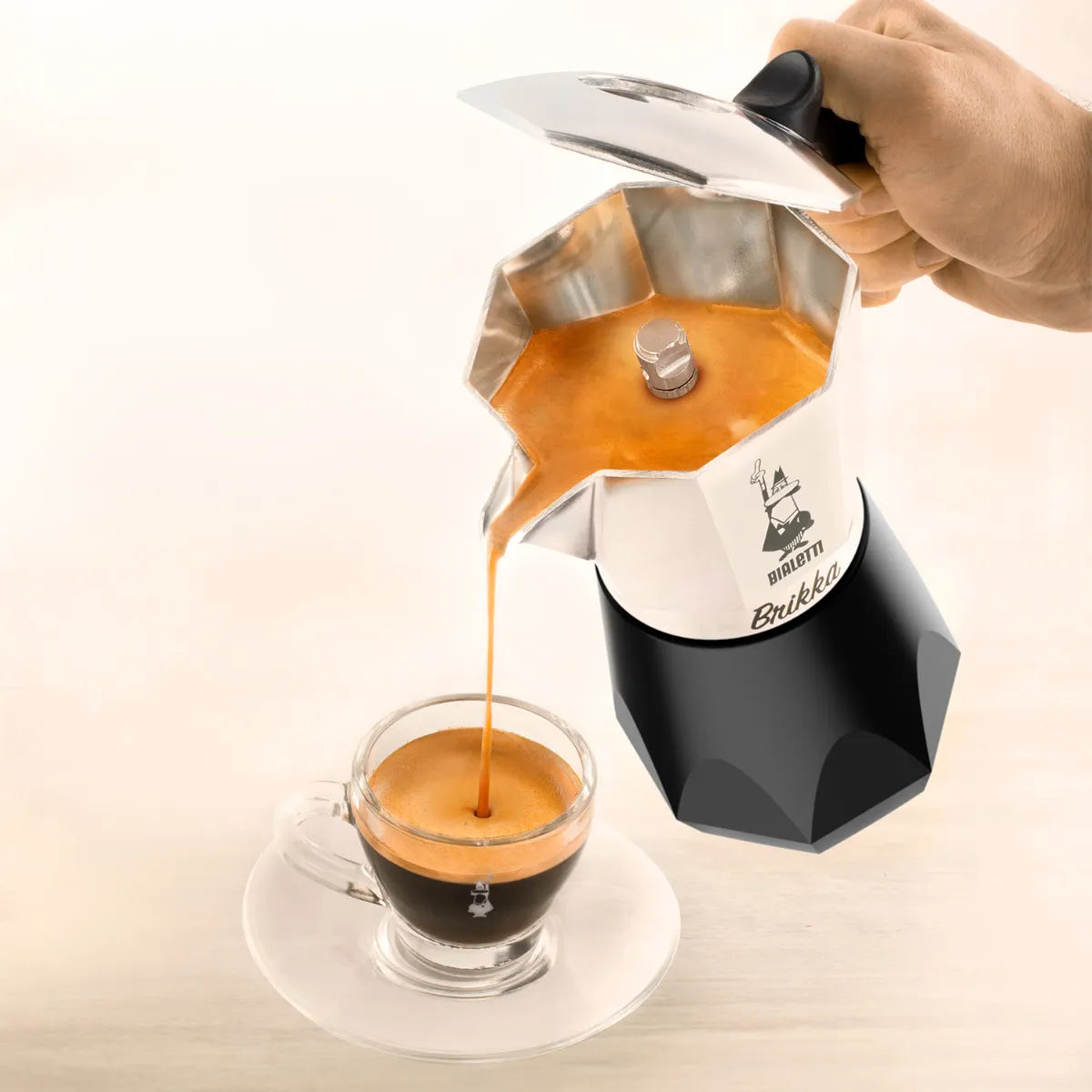 Espresso Coffee Maker "Brikka" - Bialetti