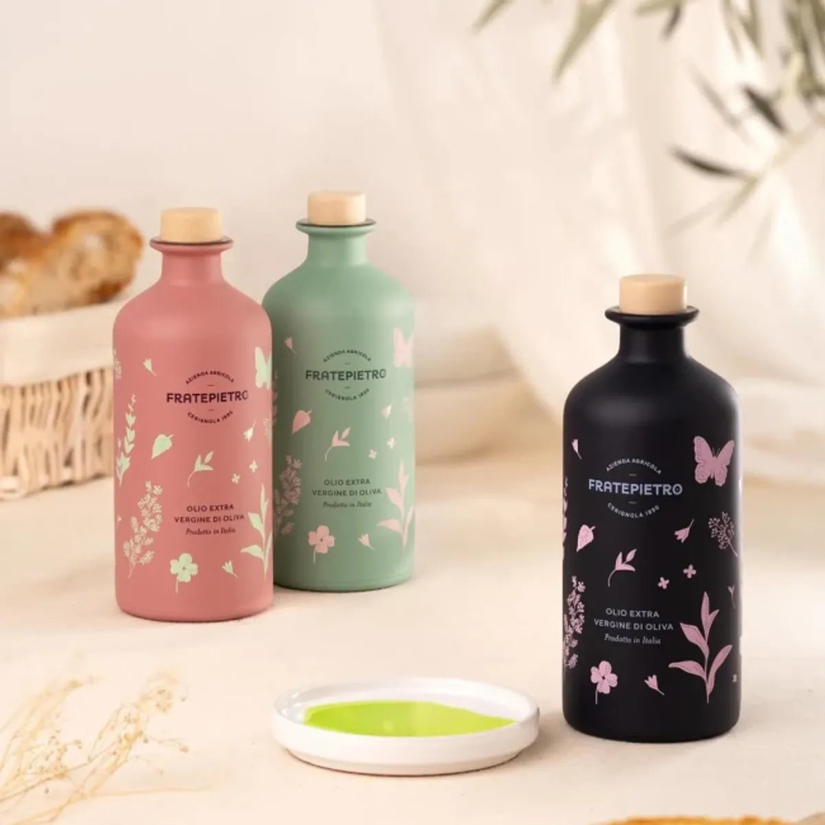 Extra Virgin Olive Oil in Ceramic Bottle 500ml - Agricola Fratepietro