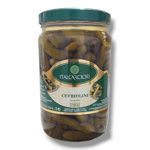 Gherkins in Wine Vinegar 1700ml - Italcarciofi