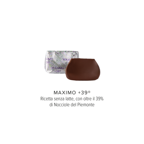 Giandujone Maximo+39 Chocolate with Over 39% Piedmont Hazelnuts 250g - Guido Gobino