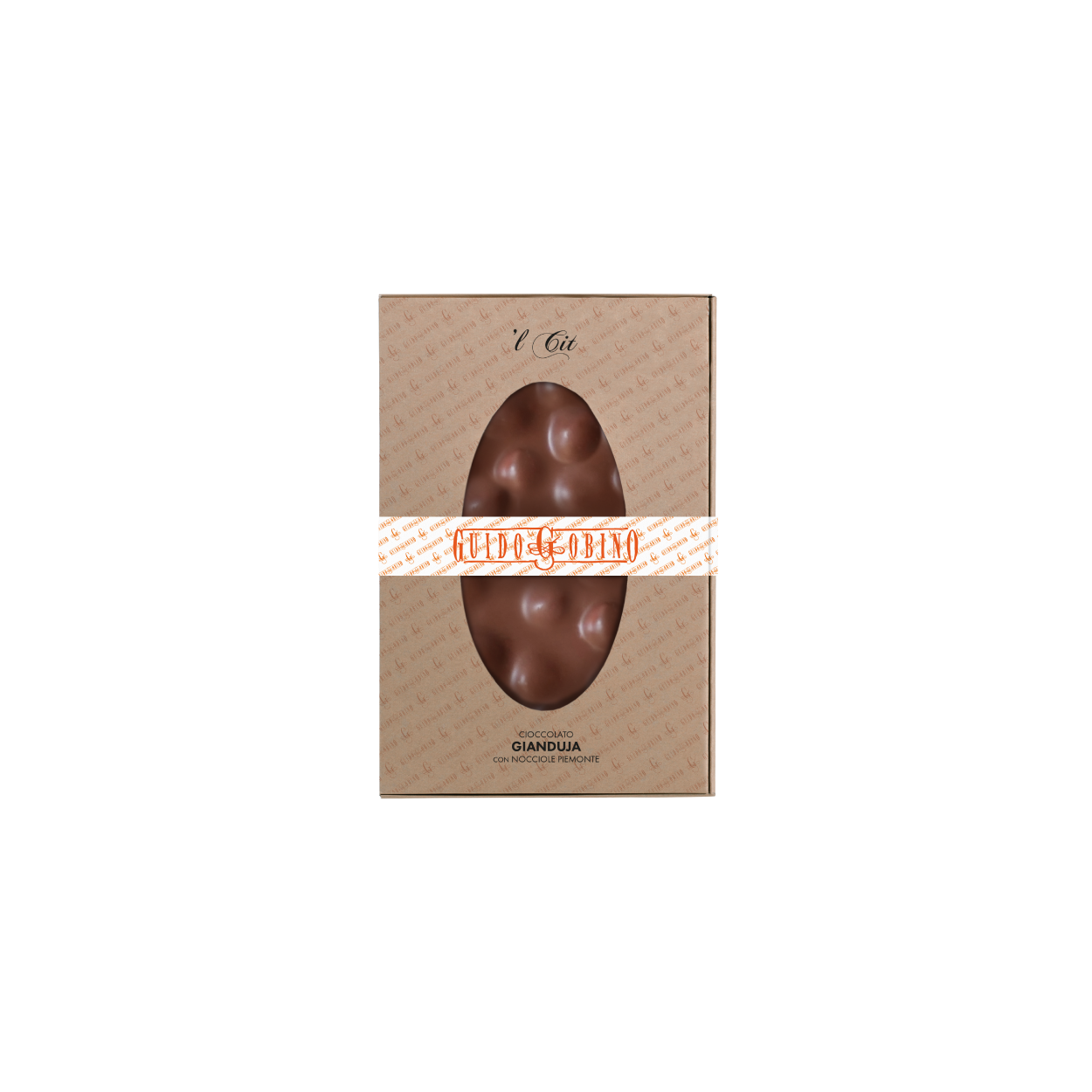 L’Cit Bar Gianduja Chocolate with Piedmont Hazelnuts 150g - Guido Gobino