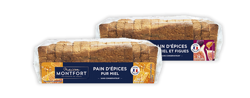 Fig & Honey Gingerbread 150g - Montfort