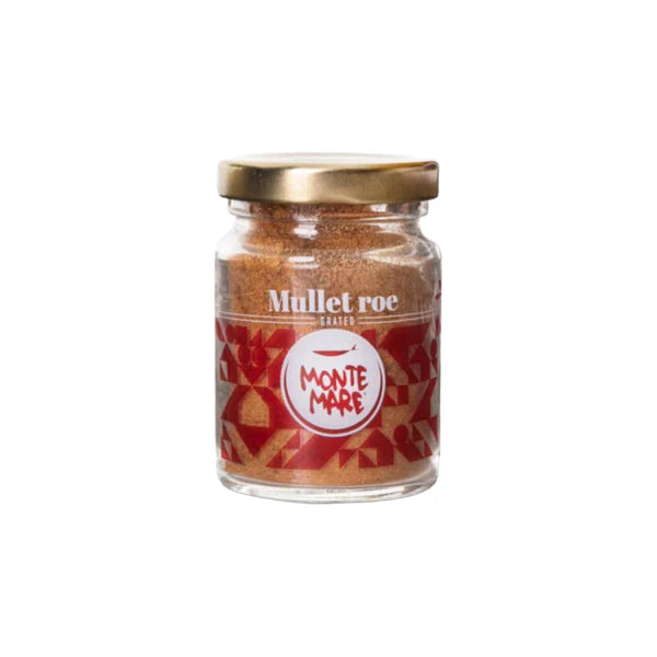 Mullet Roe Grated Bottarga in Jar 50g - Montemare