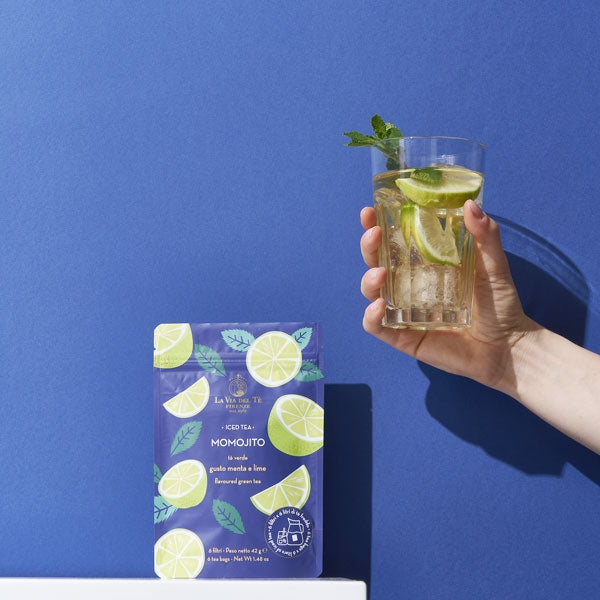 Iced Tea Momojito Green Tea 50g (7g x 6 Tea Bags) - La Via del Tè
