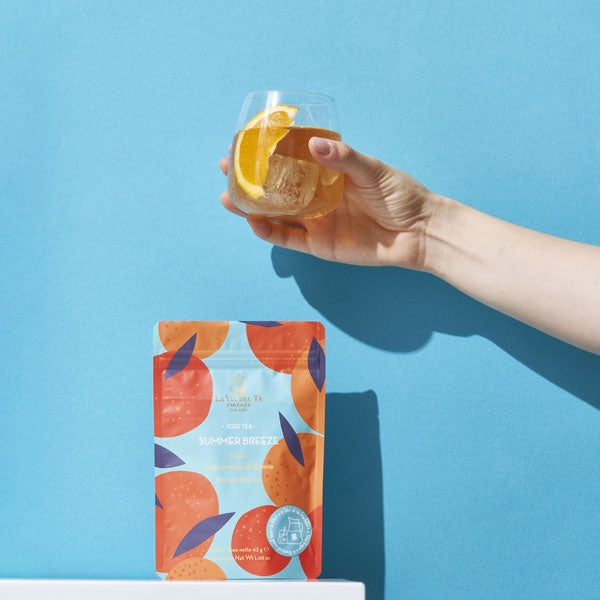 Iced Tea Summer Breeze Black Tea 50g (7g x 6 Tea Bags) - La Via del Tè