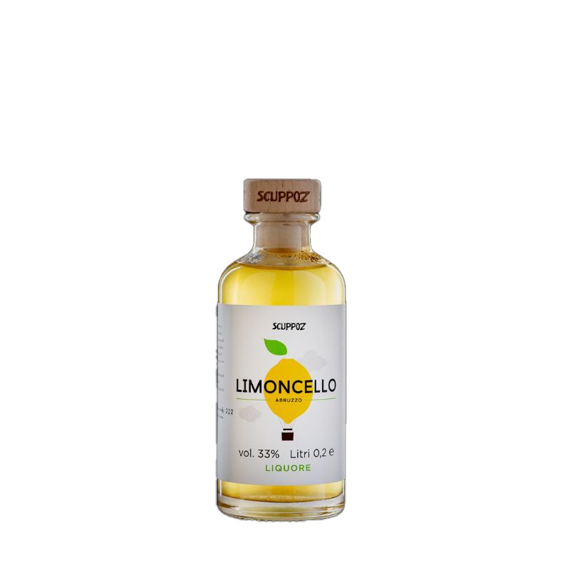 Limoncello Abruzzo 200ml - Scuppoz