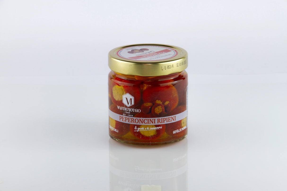 Stuffed Peppers with Tuna 360g - Mastrototaro