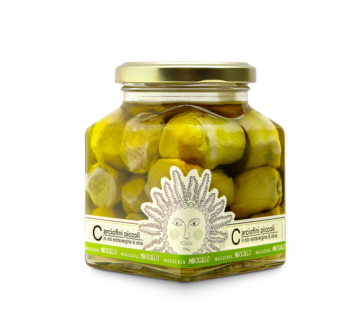 Whole Artichokes in Extra Virgin Olive Oil - Masseria Mirogallo