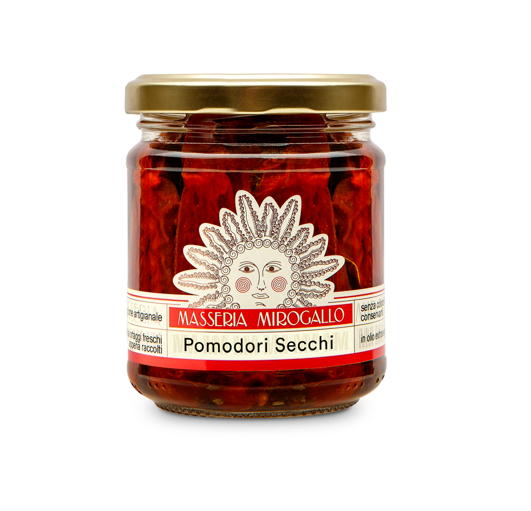 Sundried Tomato in Extra Virgin Olive Oil - Masseria Mirogallo