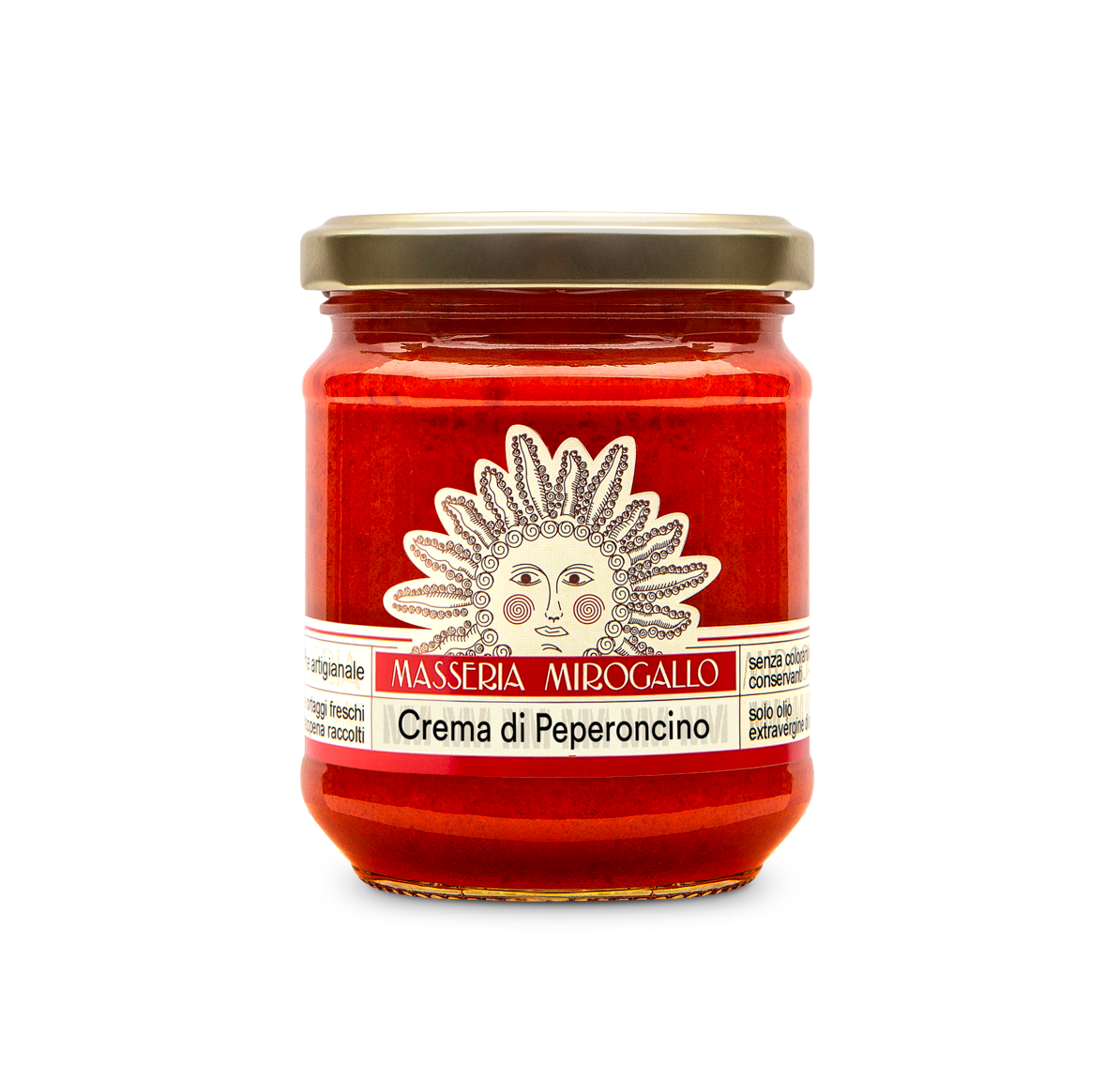 Chili Pepper Cream 180g - Masseria Mirogallo