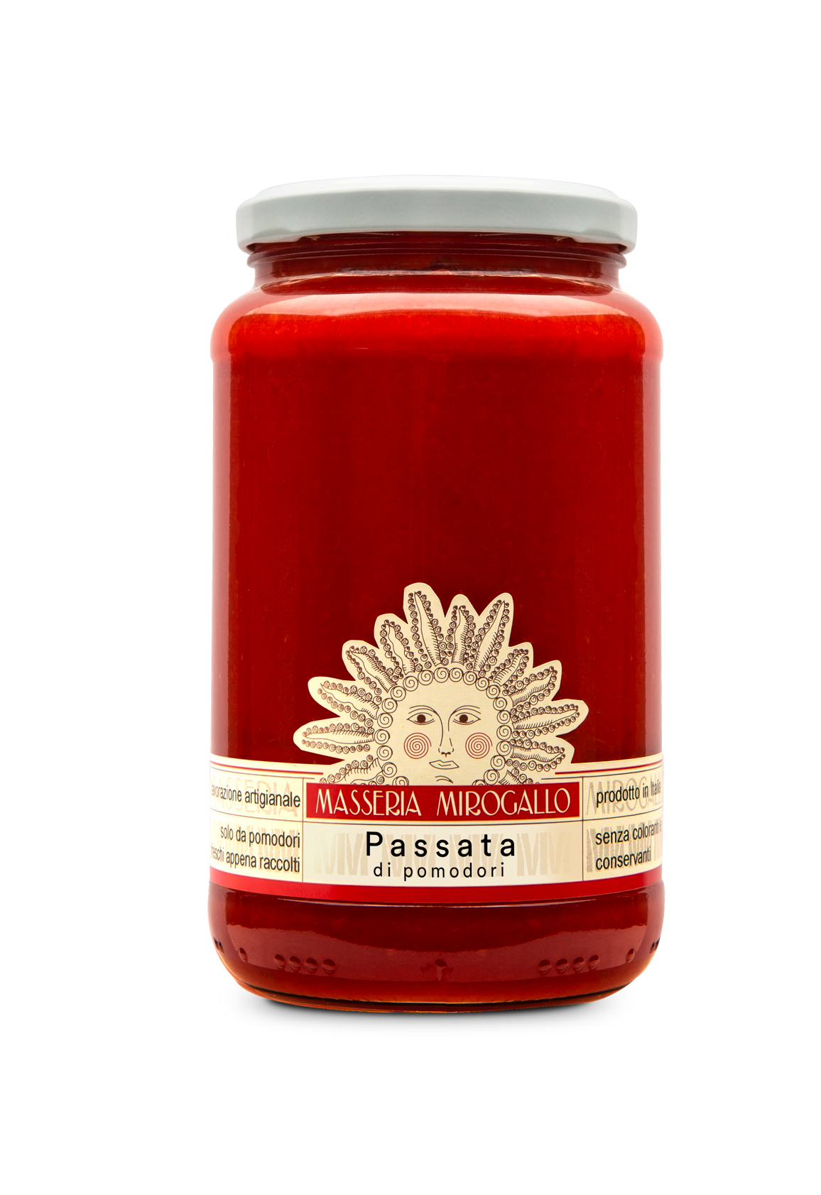 Mashed Tomato Passata 530g - Masseria Mirogallo