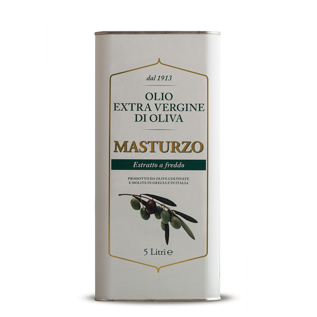 Extra Virgin Olive Oil 5L - Masturzo Masturzo - Oil 5L @Mercato Gourmet | Your Italian Gourmet Supermarket
