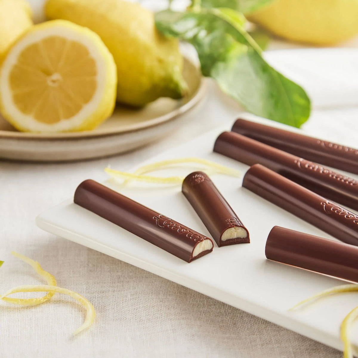 Dark Chocolate and Lemon Pencils 3pc - Lavoratti