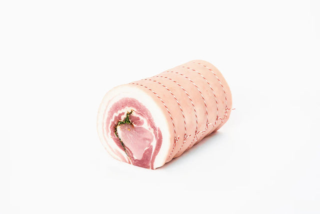 Homemade Marinated Pork Belly Porchetta 1.5kg - Mangio