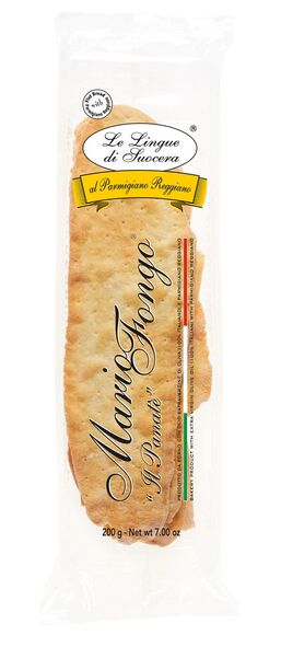 Parmesan Cheese Lingue di Suocera 200g - Mario Fongo