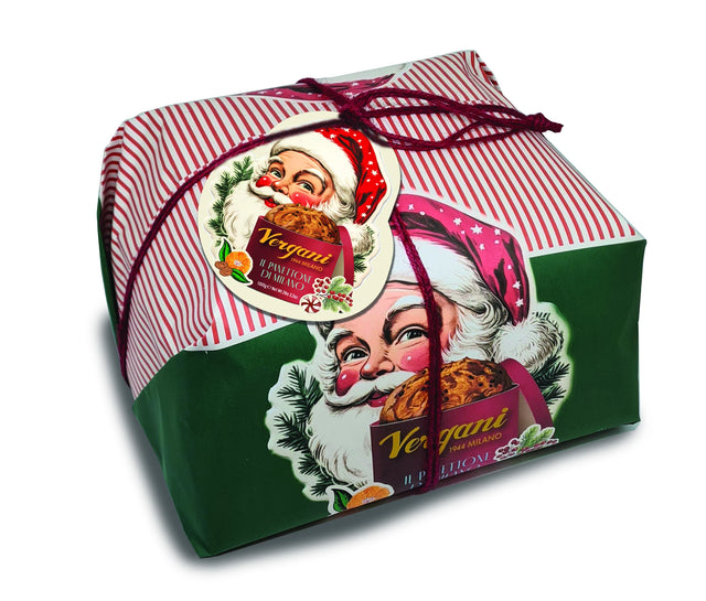 Traditional Milanese Panettone "Santa Claus" Edition - Vergani