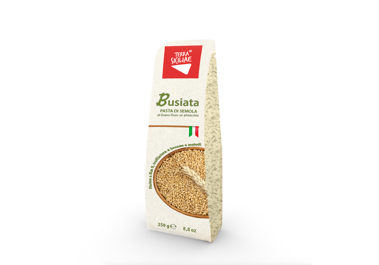 Durum Wheat with Pistachio Busiata 250g - Terra Siciliae