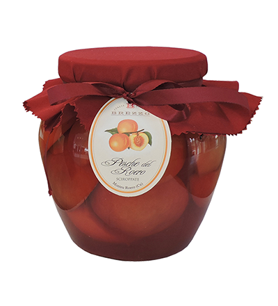 Roero Peach in Syrup 1.8kg - Brezzo