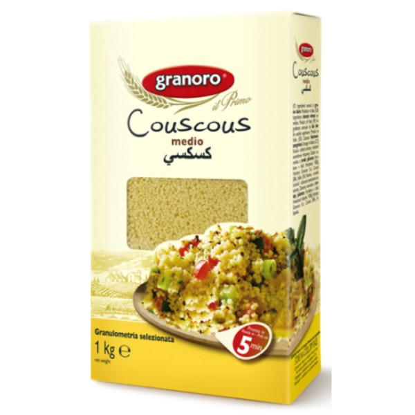 Cous Cous Medium 1kg - Granoro Granoro - Dried Pasta @Mercato Gourmet | Your Italian Gourmet Supermarket